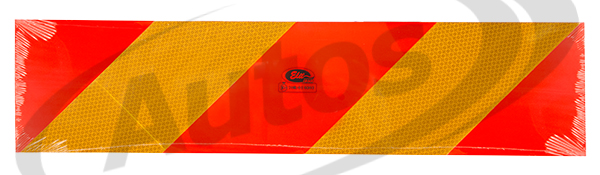 Tabulka reflexní 565x132 šrafování - auto sada 2 ks 