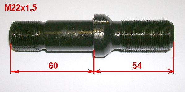 Šroub kolový ZREMB M22x1,5/M22x1,5 do N 2531