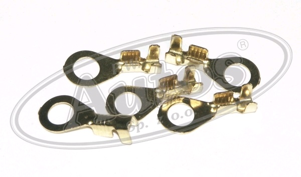 Očko kabelové krimpovací  5mm pro vodič průřez 2,5mm