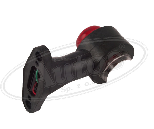 Svítilna poziční - tykadlo 12V/24V R10W č/b krátká