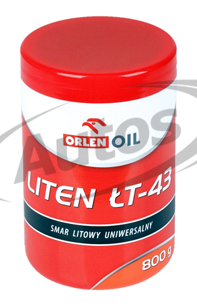Tuk mazací - mazivo ložisek PLATINUM Liten® LT-43 /od -30°C do +130°C, 800g