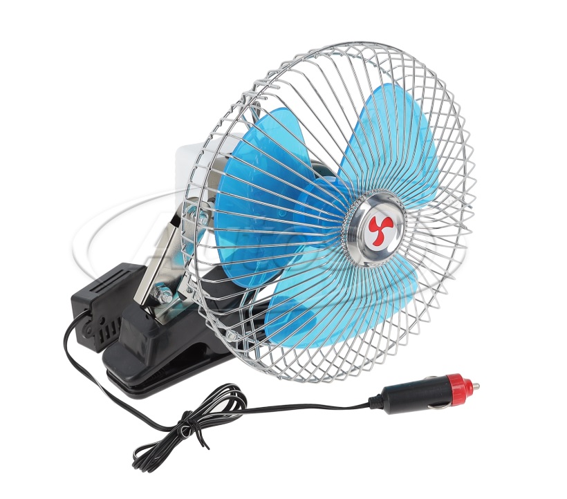 Ventilátor 12V / 200mm - 25W s klipem, kabel 1,2m