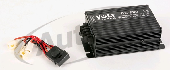 Měnič napětí 24V/12V 150W 10-16A / 160x60x30 /