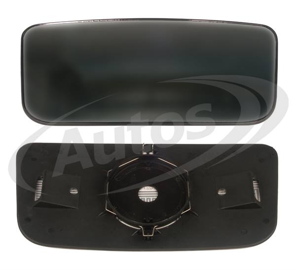 Sklo zrcadla hlavního 24V R1200 432x200x20 L/P SCANIA P,R,T, 114, 124, 