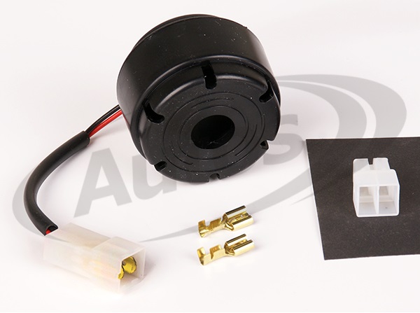 Signalizace akustická zpátečky - bzučák 12V/24V kulatý