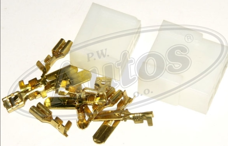 Konektor s jazýčkem - sada samec/samice OK6