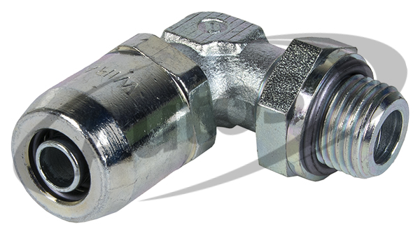 Rychlospojka 90° M16x1,5/PA12 vnější závit, kovová