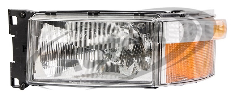 Světlomet hlavní se směrovým světlem L H4 SCANIA 124