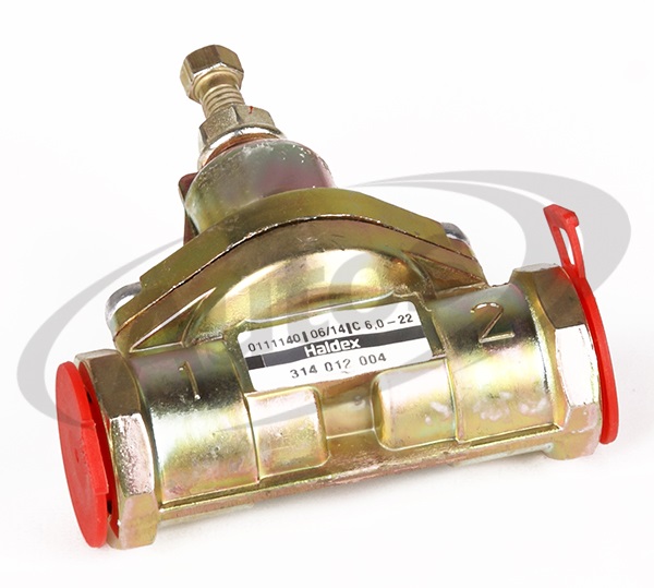 Ventil přepouštěcí 0,6 MPa/6bar M22x1,5 MAN, MERCEDES, RVI, SCANIA, NEOPLAN, SAF