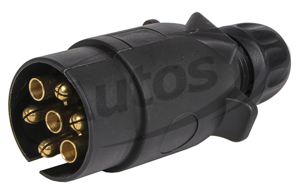 Zástrčka elektrická 12V/7pin, plastová