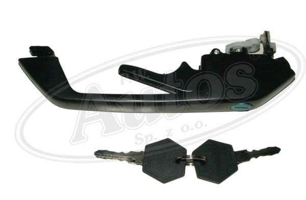 Madlo dveří venkovní se zámkem a klíči P SCANIA P,G,R,T, 93,113,142,143