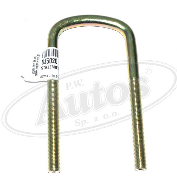 Třmen pera předního  s maticemi  90/M18x2/220 MAN