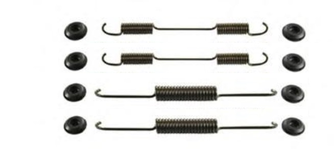 Pružina brzdové čelisti - sada  RVI Midliner S135-150 do 2000 , S140-160 do 1993