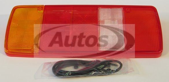 Kryt zadní svítilny 5-dílné 128x 345 L/P MAN, MERCEDES