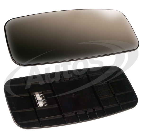 Sklo zrcadla hlavního 24V R1800 423x192 VOLVO FH12,FM12, NH12