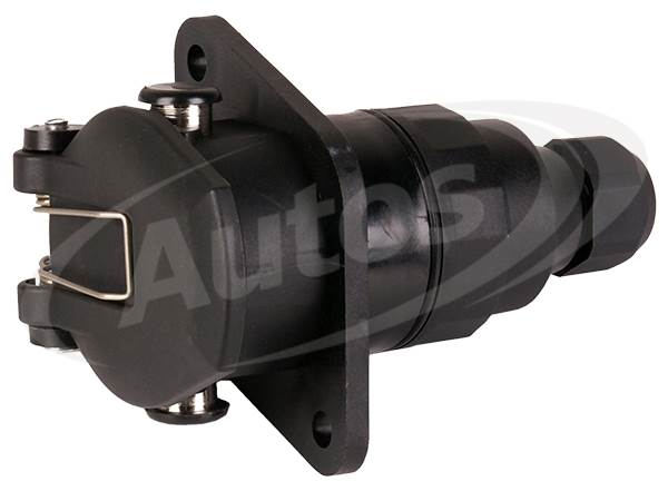 Zásuvka elektrická 7pin 24V/16A ABS/EBS, ISO 638-1, IP 6