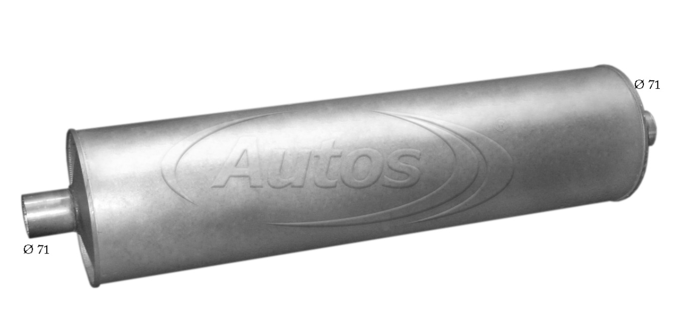 Tlumič výfuku MERCEDES SK,MK,MG BM 652.136/137, 652.146/346, 653.137/13812-16T, 17-24T