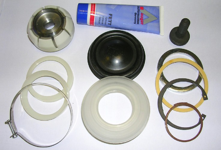 Sada opravárenská vodící tyče - trianglu IVECO E.Tech, E.Star, DAF 95XF, VOLVO FH12   