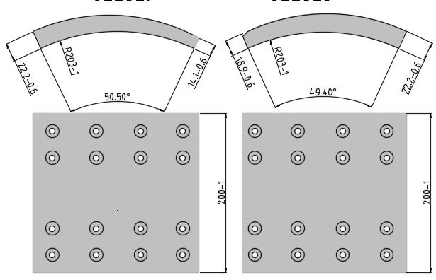 Obložení brzdové 19063.1 Fomar 200x422 DAF 95XF, 65CF, 75CF, 85CF
