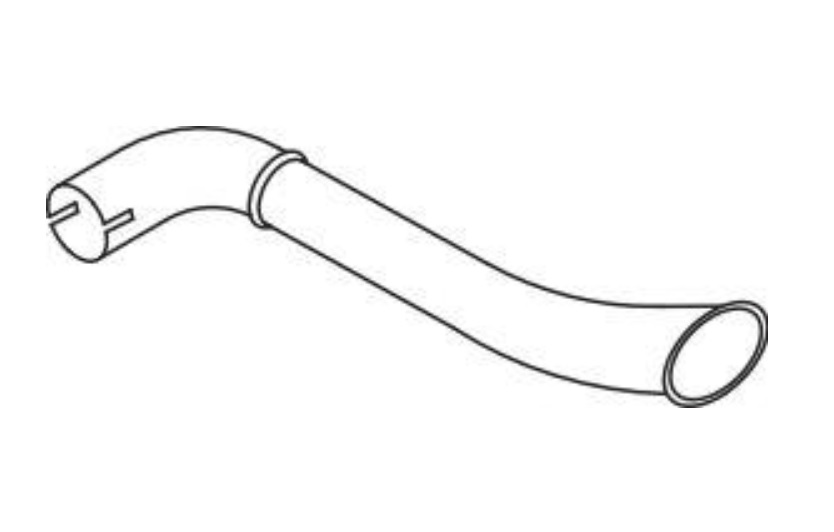 Trubka výfuku koncová  VOLVO F-10/12//TD-102/122