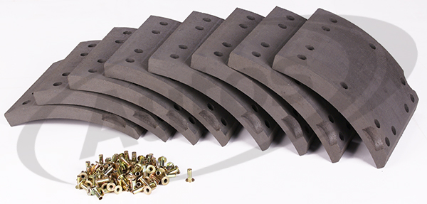Obložení brzdové 19036.3 Fomar 177,8x425,1 TRAILOR, FRUEHAUF, ROR