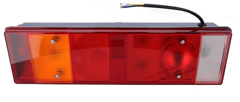 Svítilna zadní 7-dílná 24V /P21W,R5W/kabel P SCANIA 	93, 113, 143 