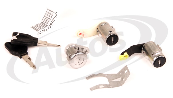 Vložka zámku dveří s klíčem - sada RVI Premium 340-420, Midlum 210/270, DAF 45