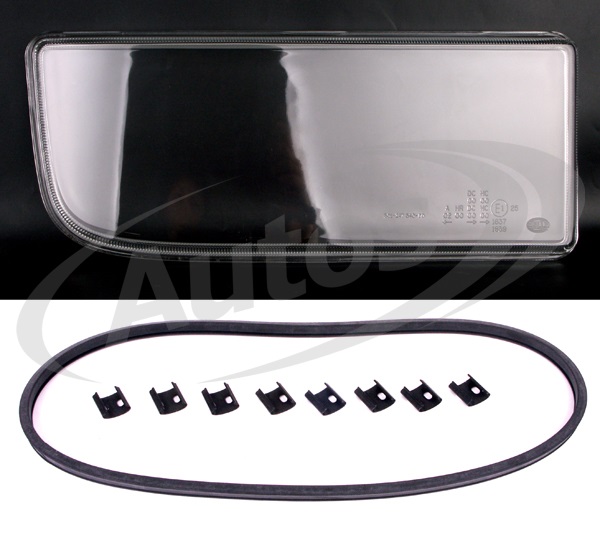 Sklo hlavního světlometu P MERCEDES Actros, Axor 2, 