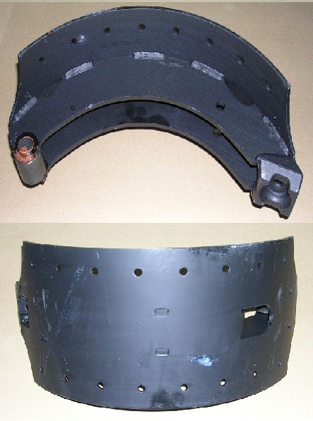 Čelist brzdy 420x180 bez obložení, s rolnou SAF-SKRS 9042 1995=>