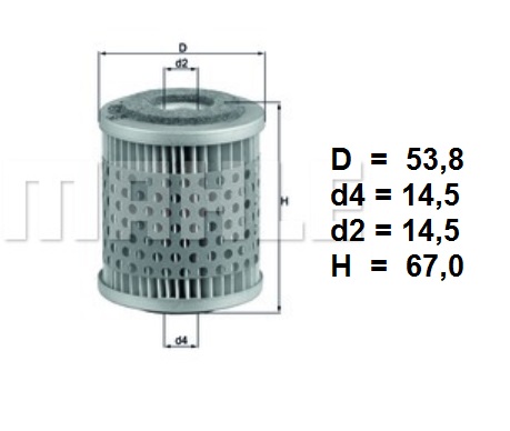 Filtr paliva KX 38 WEBASTO, MAN 18.x, NEOPLAN Starliner, Cityliner, VOLVO 240