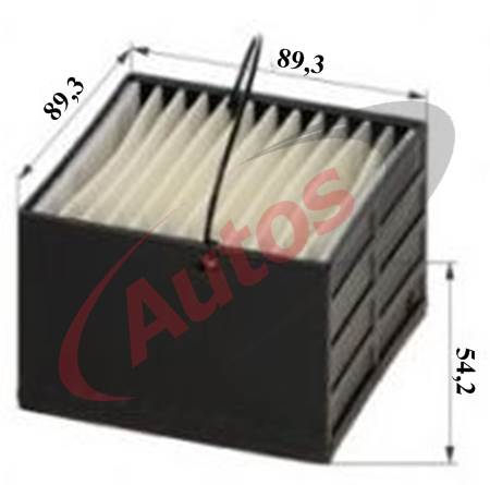 Filtr paliva s odlučovačem MAN TGA, F2000, E2000, F90