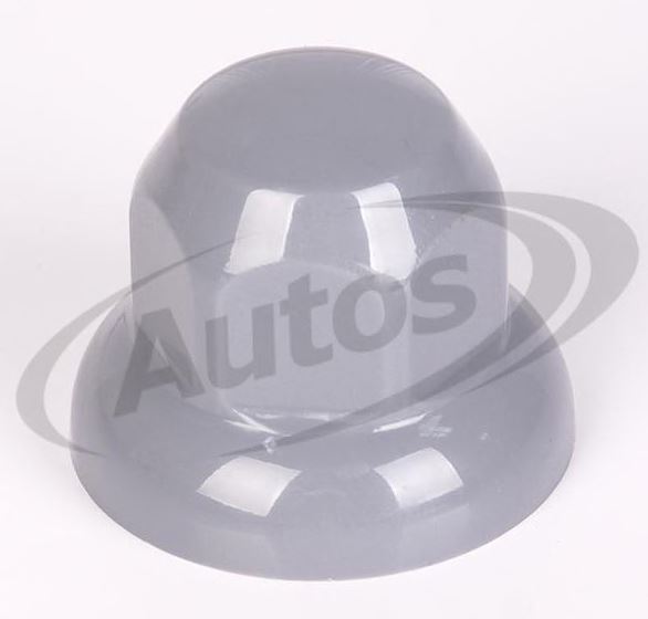 Kryt matice kola 32mm nízký - šedý plast