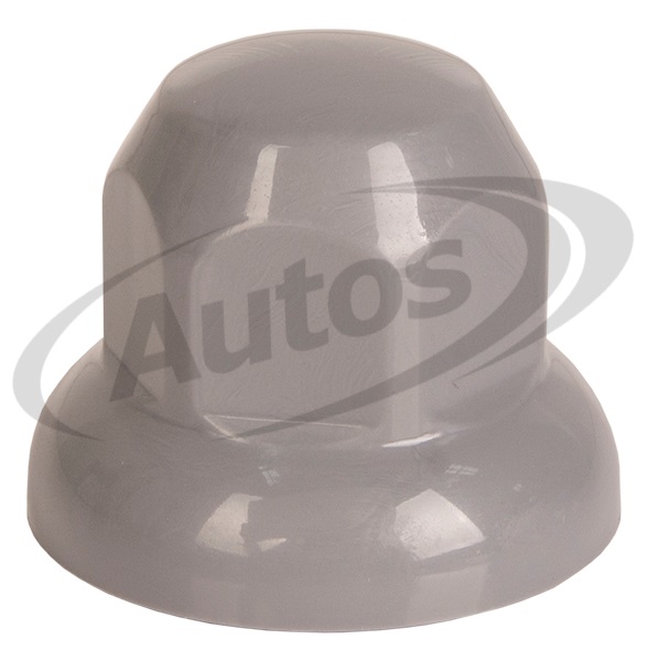 Kryt matice kola 33mm nízký - šedý plastový