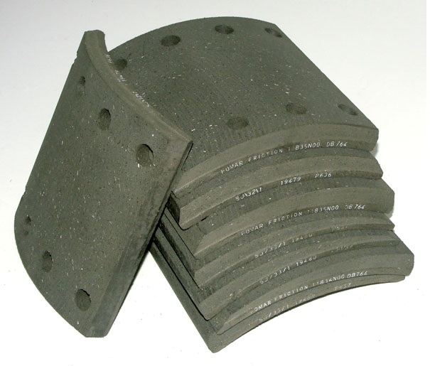 Obložení brzdové 19479,19480 Fomar 180x367 SAF SKRS 9037