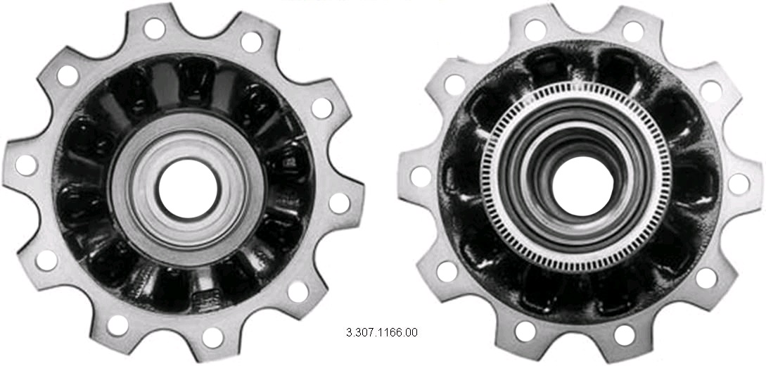 Náboj kola s ložisky SAF SKRS 9042 SK500+ od 09.2000