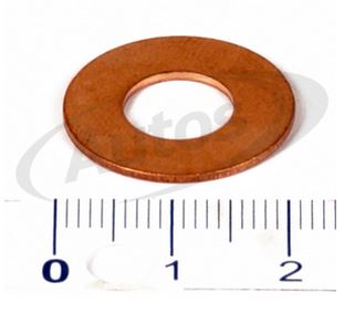 Podložka trysky Cu 9,5x20x1 MERCEDES OM352, RVI Midlum M/S/ME/SE/CE, MAN D 2866, D 2876