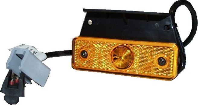 Svítilna poziční 24V/30x90/kabel 500mm/ LED ADR oranžová