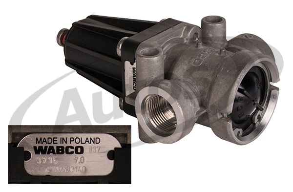 Ventil přetlakový 7 bar MAN TGX, MERCEDES, NEOPLAN, DAF, EVOBUS