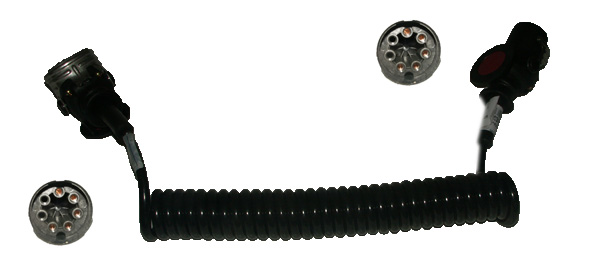 Kabel propojovací  7pin 24V/ABS/ADR 4,5m