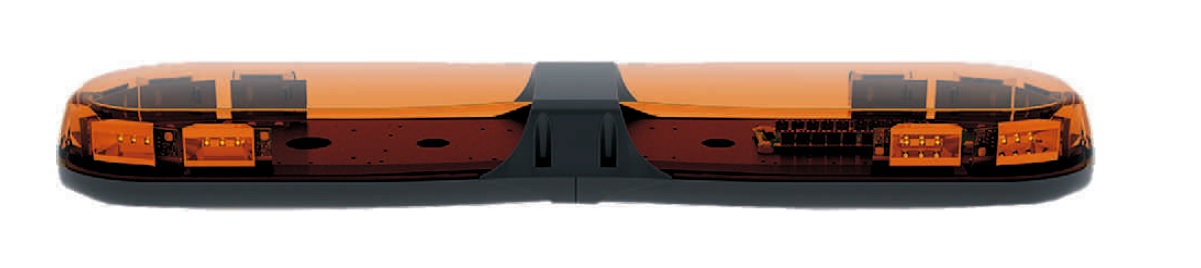 Rampa majáková ECCO Britax A13 12V/24V 12xLED/1000mm oranžová