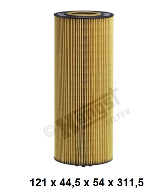 Filtr oleje E500H MERCEDES Actros, SETRA serie 400,NEOPLAN Starline