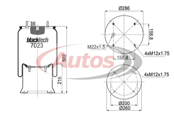 Vlnovec pérování RML7023C2 SAF 2926