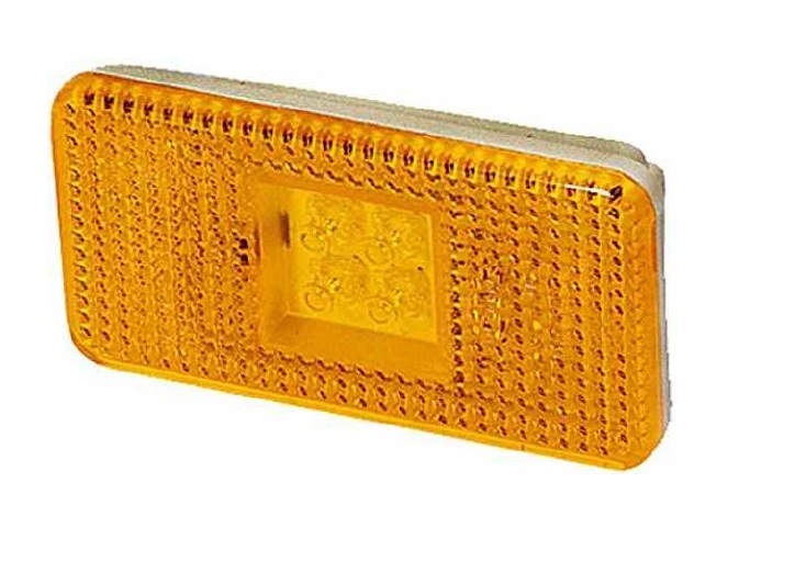 Svítilna poziční 24V/104x54 LED oranžová s kabelem 0,5m SCANIA