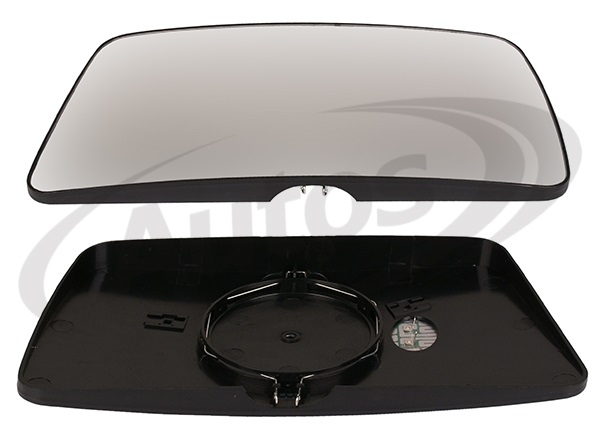 Sklo zrcadla hlavního 24V R1200 401x200 L MERCEDES Actros MP3 