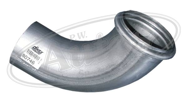 Trubka výfuku střední 410x126 VOLVO FH16, FM7, FM12, FH12 Low Cost