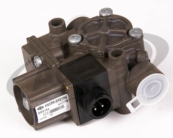 Ventil ABS 24V/11bar bez kabelu DAF, SCANIA, VOLVO, MERCEDES, RVI, IVECO