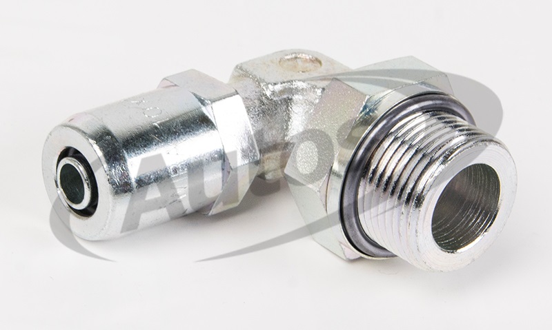 Rychlospojka 90° M22x1,5/PA10 vnější závit, kovová