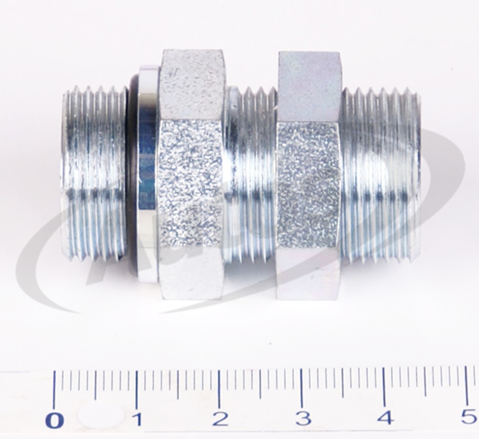 Spojka přímá 2 X M22x1,5 vnější / M16x1,5 vnitřní