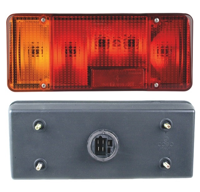 Svítilna zadní 4-dílná 303x130x80 L IVECO Daily, E.Cargo