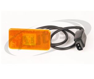 Svítilna poziční boční L/P 24V oranžová LED VOLVO FL10,FL12, FH12, FM9, FM12, NH12/BR